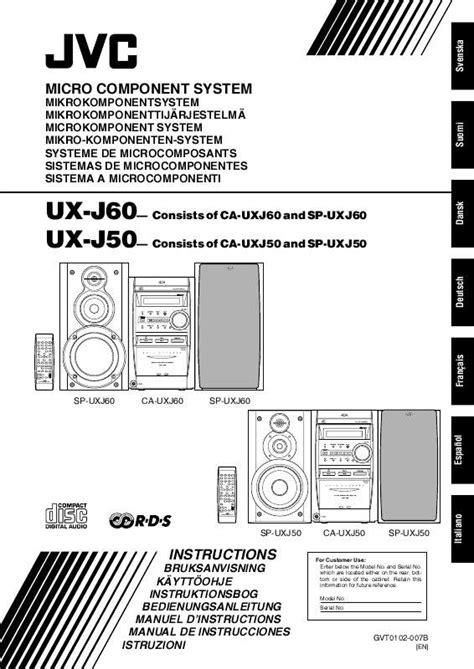 Notice Jvc Ux J50 Trouver Une Solution à Un Problème Jvc Ux J50 Mode