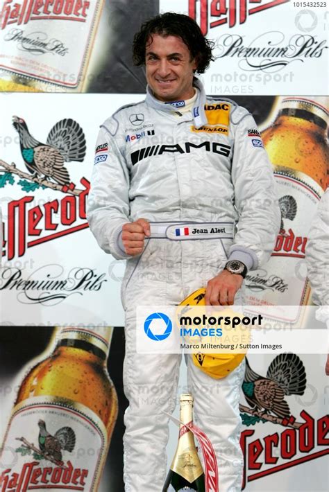 Podium Jean Alesi Fra Amg Mercedes Portrait St Dtm