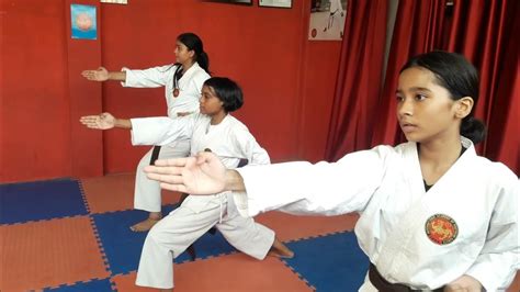 Black Belt Shodan Kihon Training Under Sensei Ravindra Kumar Youtube