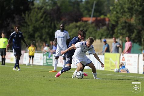 Revivez L Amical Aja Bordeaux En Images