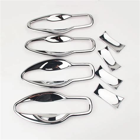 Chrome Door Handle Bowl Cup Protect Cover Fit For Nissan Qashqai J