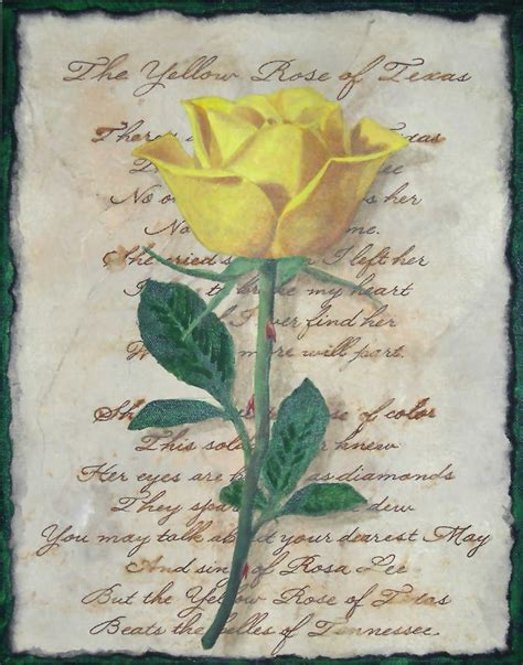 Yellow Rose of Texas by carolsmartinez on DeviantArt