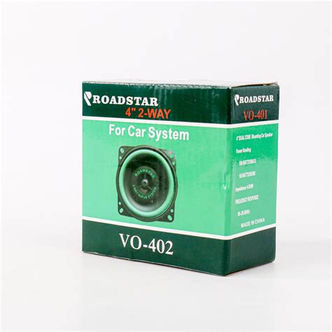 Taffstudio Roadstar Speaker Coaxial Mobil Hifi Inch W Pcs Vo