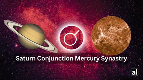 Saturn Conjunct Mercury Synastry Chart Meaning