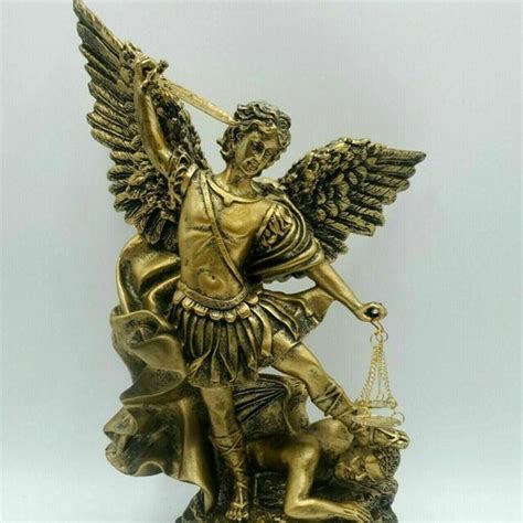 San Miguel Arcangel Statue 25365 Saint Michael Archangel - Etsy