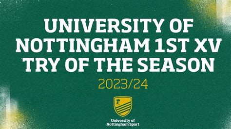 University Of Nottingham Men S Rugby Union St Xv Bucs Super Rugby