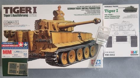 Tamiya 35227 Tiger I Initial Production Afrika 1 35 FULL OPTIONS