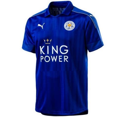 Maillot De Foot Leicester City Fc Domicile Vardy Puma