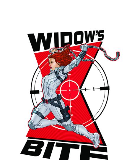 Black Widow Superhero Symbol