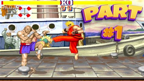 Street Fighter 2 💥 Sagat Gameplay 💥 Champion Edition Hardest Part1 💥