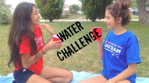 WATER CHALLENGE! - YouTube