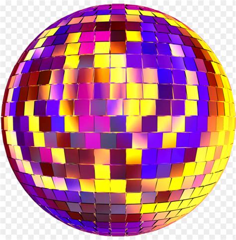 Colorful Disco Ball Png