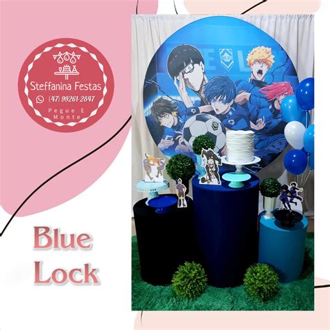 Tema De Aniversário Blue Lock - Steffanina - ⚽💥 Chame os craques para o campo! Nosso tema Blue Lock ...