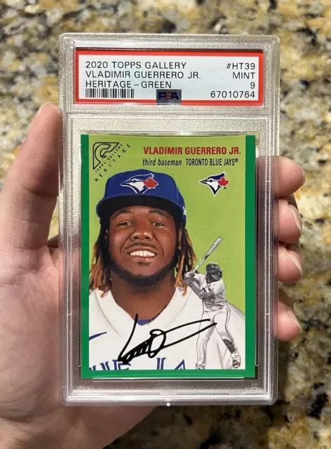 Vladimir Guerrero Jr Rc Recrue Topps Gallery Psa Heritage