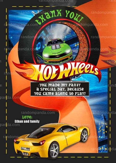 ideas de Invitaciones de cumpleaños invitaciones de cumpleaños cumpleaños de hot wheels