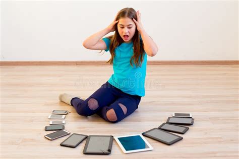 Kids Using Different Gadgets Stock Image - Image of gadget, casual: 114539409