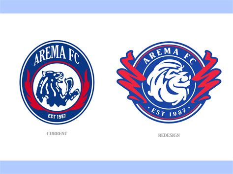 AREMA FC | Logo Redesign (unofficial) by Kkgp Works on Dribbble