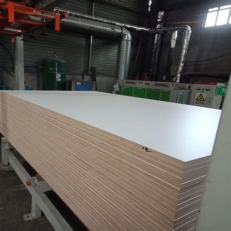 E E Mm Medium Density Fiberboard High Gloss Warm White Uv Hdf