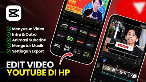 Cara Edit Video Youtube Di Capcut Untuk Pemula Capcut Tutorial