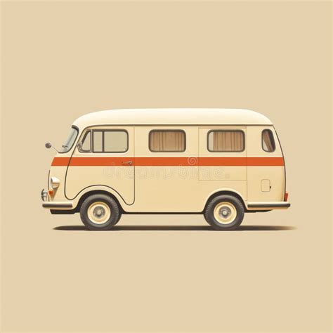 Vw Van Vector Stock Vector Illustration Of Vector Time