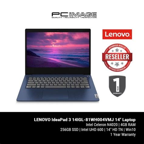 LENOVO IdeaPad 3 14IGL 81WH004VMJ 81WH004WMJ 14 Laptop Blue Grey