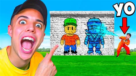 Dibujo Gigante De Stumble Guys En La Vida Real YouTube