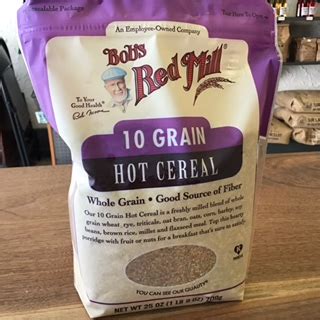 Hot Grain Cereal Bob Red Mills Steubenville Grocery Box