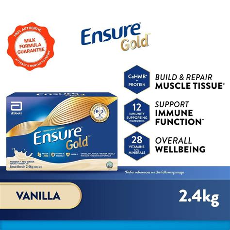 Kg Ensure Gold Milk Powder Vanilla Wheat Coffee Flavour From