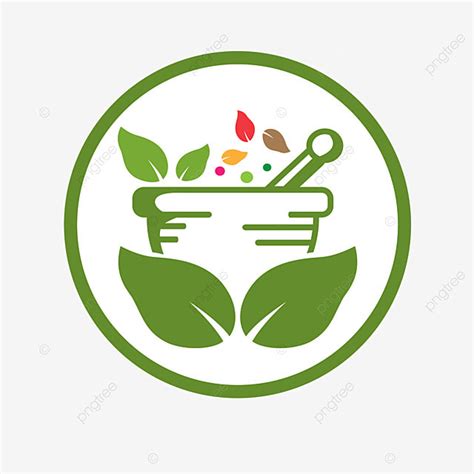 Green Herbal Vector PNG Images, Green Herbal Logo, Herbal, Green Herbal ...