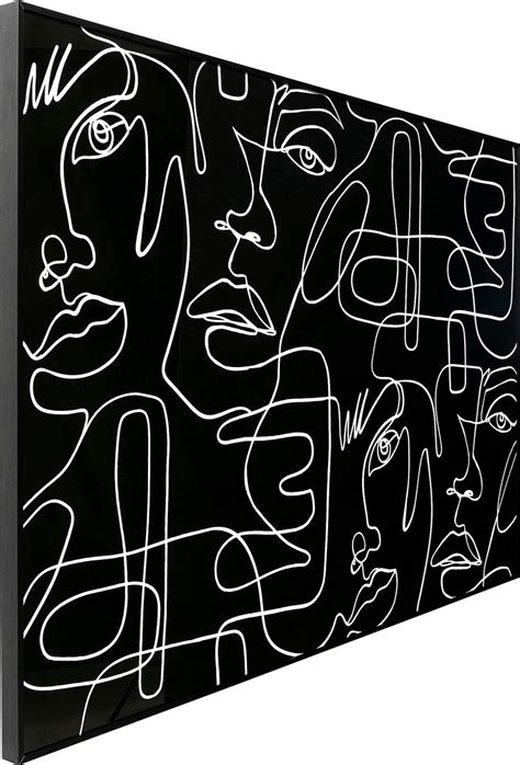 Faccia Arte Drawing Impress O Na Papel By Kare Design