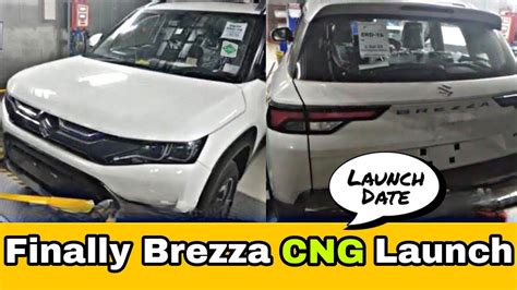 Maruti Suzuki Brezza Cng Company Fitted Launch Date Youtube