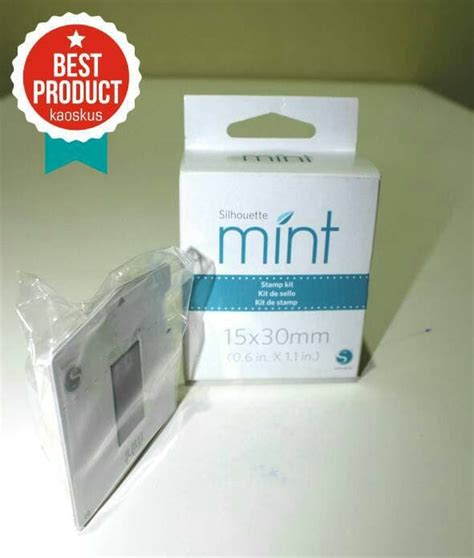 Silhouette Mint Stamp Kit 15x30 Mm Lazada Indonesia