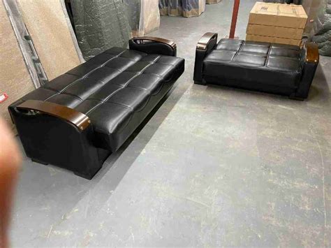 Leather Sofa Bed High Quality Best Deals-Cash On Delivery