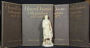 Honoré Daumier Lithographien 1828 1851 1852 1860 1861 1872 3 Bände