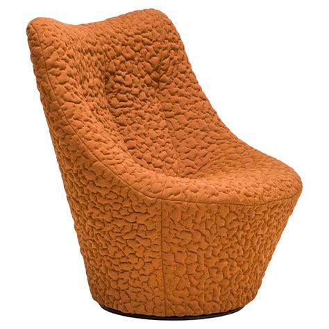 Ligne Roset Swivel Chair Ottoman For Sale At 1stDibs