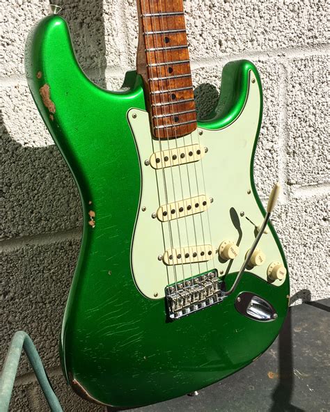 Youll Only Find This Color At Rainbow Fender Custom Shop 56 Strat