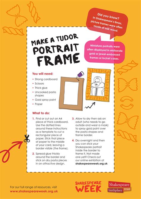 Make A Tudor Portrait Frame