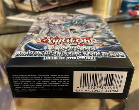 Yu Gi Oh Deck De Structure La Saga Du Dragon Blanc Aux Yeux Bleus