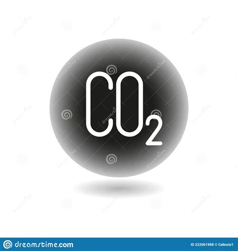 Co2碳排放矢量图概念图标 向量例证 插画 包括有 例证 二氧化物 放射 环境 气候 更改 222061988