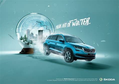 Skoda Print Advert By The Big Now Winter Check Ads Of The World