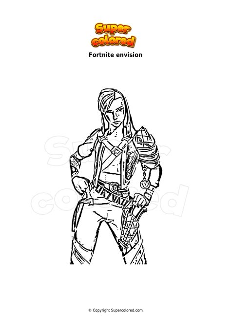 Fortnite Raider Renegade Skin Coloring Hd Pages Dessin Imprimer