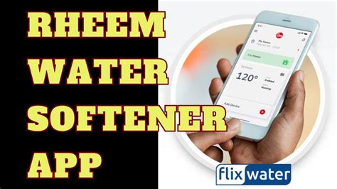 Rheem Water Softener App With Download Links Flixwater