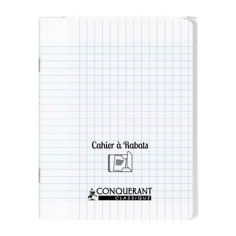 Cahier Piq Re Conqu Rant X Pages Seyes Avec Couverture