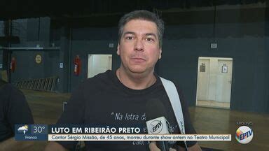 Jornal Da Eptv Edi O Ribeir O Preto Vocalista Da Banda Somos