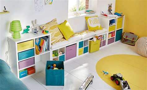 Un coin enfant bien organisé Castorama Etagere chambre enfant