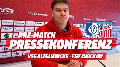 Fsv Tv Ausblick Pressekonferenz Vor Dem Ausw Rtsspiel Bei Der Vsg