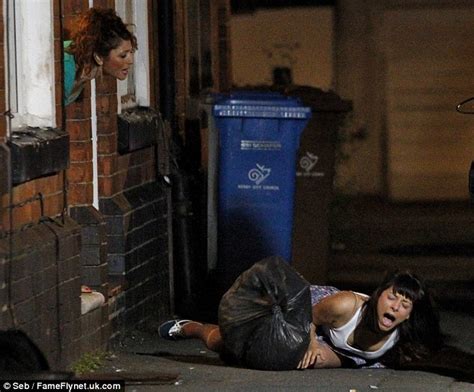 Roxanne Pallett Gets Kicked Out Of Her House As She Films Scenes For