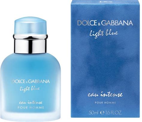 DOLCE GABBANA Light Blue Eau Intense Pour Homme Eau De Parfum 50