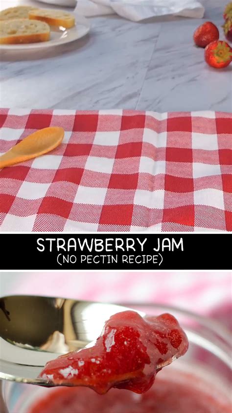 Easy Strawberry Jam Recipe With No Pectin Artofit