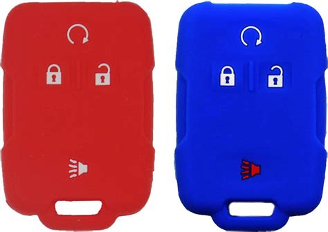 Lemsa 2pcs Keyless Entry Remote Car Smart Key Fob Outer